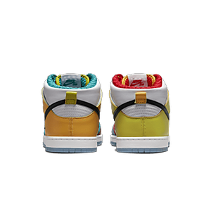 SB Dunk High Pro WHITE/METALLIC GOLD-UNIVERSITY RED