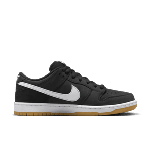 SB Dunk Low Pro - Black / White - Black - Gum Light Brown