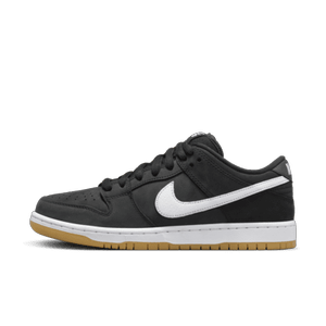 SB Dunk Low Pro - Black / White - Black - Gum Light Brown