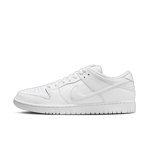 SB - Dunk Low Pro White/White