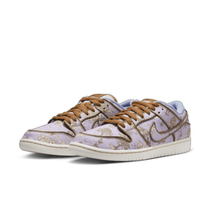 SB Dunk Low Pro Prm - Pastoral Print Chaussures - Football Grey / Coconut Milk