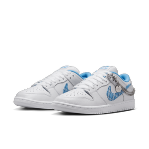 SB x Nicole Hause Dunk Low - White / University Blue / White / Midnight Navy / Pure Platinum