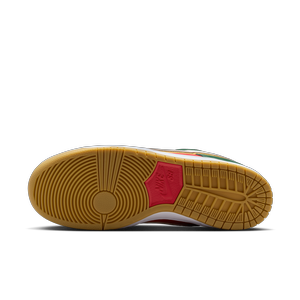 SB - Dunk Low Pro Premium Fir / White-University Gold / Fire Red
