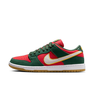SB - Dunk Low Pro Premium Fir / White-University Gold / Fire Red