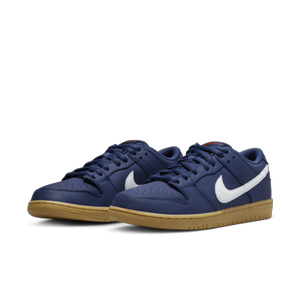SB Dunk Low Pro Iso - Navy White / Navy Gum Light Brown